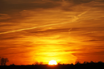 Obraz premium Sonnenuntergang