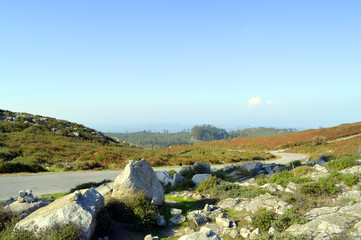 Foia the highest mountain of Algarve, Portugal.