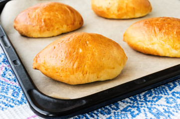 Fresh baked pasties