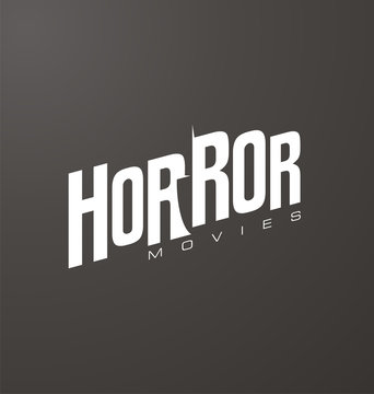 Creative and unique typography for horror movies