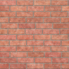 Brick wall seamless generated texture