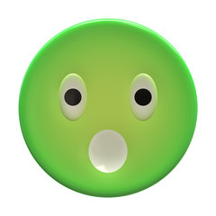 Emoticon plastic face