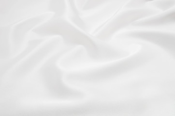 Naklejka premium white satin fabric 