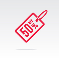 50% Off Tag