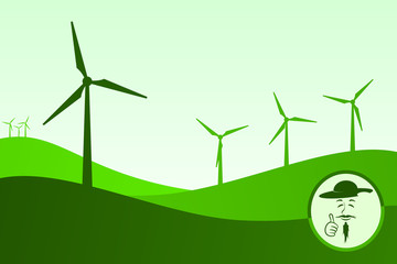 Aerogeneradores y Quijote