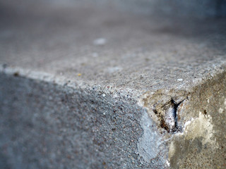 Kaputte Treppe