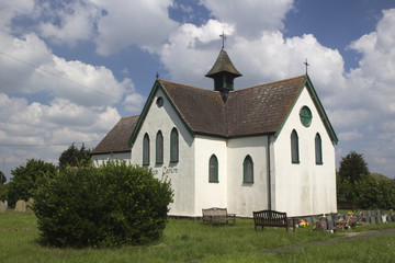 Fototapeta na wymiar St Katherine's Church / Heritage Centre, Canvey Island, Essex, E