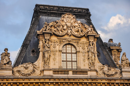 Par&iacute;s, Francia, Palacio Real, arquitectura barroca