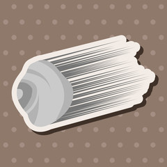 Space Meteorite theme element vector,eps