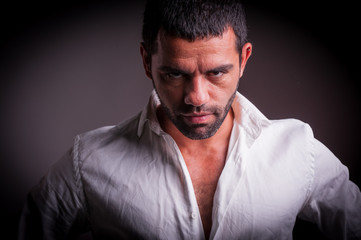 Fototapeta premium fearless strong man