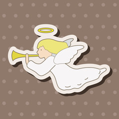 angel theme elements vector,eps