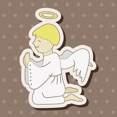 angel theme elements vector,eps