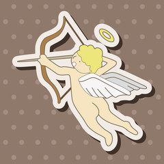 angel theme elements vector,eps