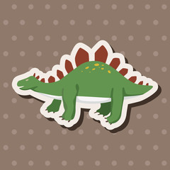 dinosaur cartoon theme elements vector,eps
