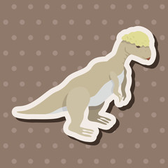 dinosaur cartoon theme elements vector,eps