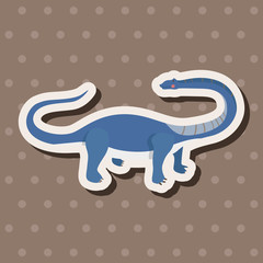 dinosaur cartoon theme elements vector,eps