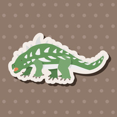 dinosaur cartoon theme elements vector,eps