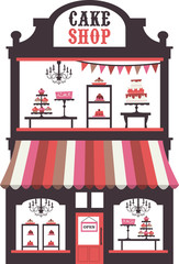 Vintage Victorian Cake Shopfront