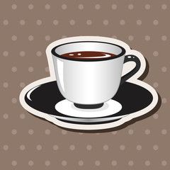 coffee theme elements vector,eps