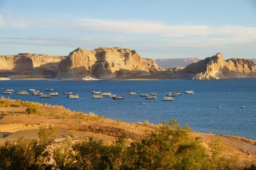 View over Lake Powell.