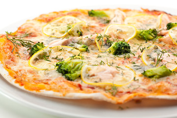 Salmon Pizza