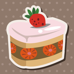 decorating cake theme elements