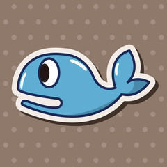 Whale theme elements