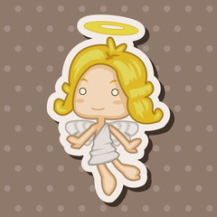 angel theme elements vector,eps