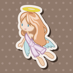 angel theme elements vector,eps