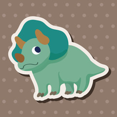 dinosaur cartoon theme elements vector,eps