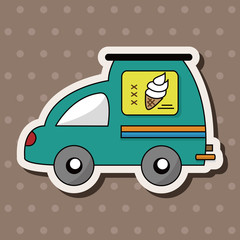 transportation car theme elements vector,eps