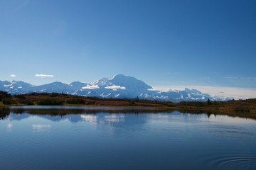 Fototapeta na wymiar Wonder Lake Denali National Park