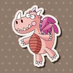 dragon theme elements vector,eps