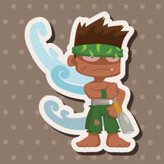 pirate theme elements vector,eps