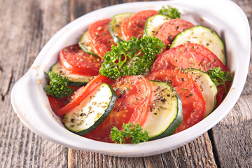 baked vegetable