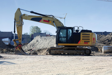 excavator heavy machinery
