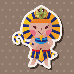 pharaoh theme elements vector,eps