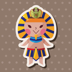 pharaoh theme elements vector,eps