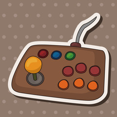 game control theme elements vector,eps