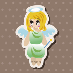 angel theme elements vector,eps