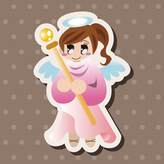 angel theme elements vector,eps