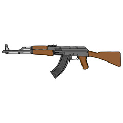 Ak 47 Illustration