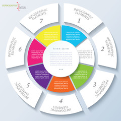 Modern template for business project or presentation