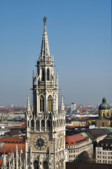 Obraz premium Das Rathaus von München