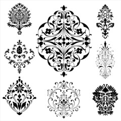 Damask Ornaments © Giraphics