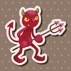 devil theme elements