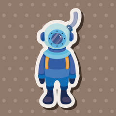 diver theme elements