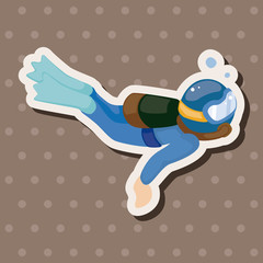 diver theme elements