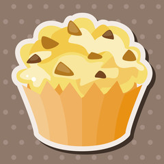 decorating cake theme elements