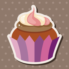 decorating cake theme elements